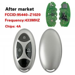 CN020466 For Hyundai Smart Remote Key 3 Buttons 433MHz 4A Chip 95440-Z1020