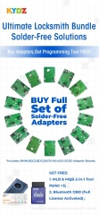CNP235 full set of solder-free adapters