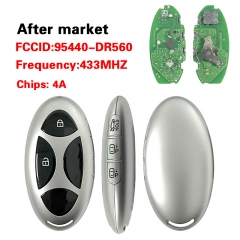 CN020497 For Hyundai Smart 5 Buttons Remote Key 95440-DR560 433MHZ 4A Chip