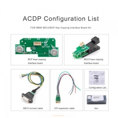 CNP248 Yanhua ACDP BMW BDC3/BCP Interface Board Kit for BMW BDC3 BCP Key Copying