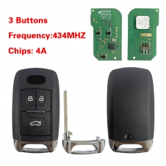 CN107002 Original Kaiyi X3 & X3 Pro 2023 Smart Proximity Remote Key 433Mhz 3 But...