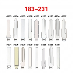 183-231 KD Xhorse JMD VVDI Remote Car Key Blade Blank for KD900-X2 For Renault T...