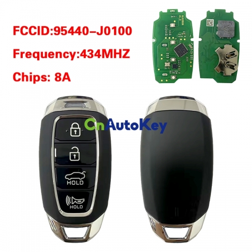 CN020540 Aftermarket For 2019 Hyundai Accent Smart Keyless Entry Remote 95440-J0100 8A 434MHZ