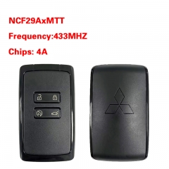 CN011046 OEM smart card for Mitsubishi 4Buttons 433 MHz 4A NCF29AxMTT