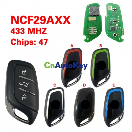 CN097019 Smart Key For MG With ID47 ncf29axx chip