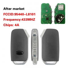 CN051392 For Kia K8 2022-2024 Smart Key, 4 Buttons 95440-L8101 4A Chip 433MHz CQ...