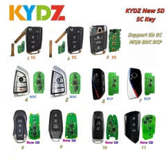 CNKY018 KYDZ Smart Key New 5D For A3 A5 A7 A8 5C5D Key BDC2 BDC3 BCP Key X3 X5 S...