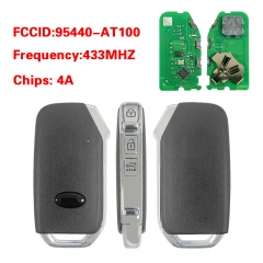 CN051394 95440-AT100 3 Buttons For Kia Niro Hybrid 2022-2023 4A 433MHz Remote Ke...