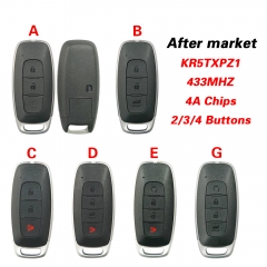 CN027130 Aftermarket 2/3/4 Buttons KR5TXPZ1 For Nissan 2022+ Smart Key Remote 43...