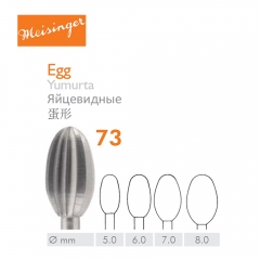 Meisinger® Steel Cutter Egg | 73#