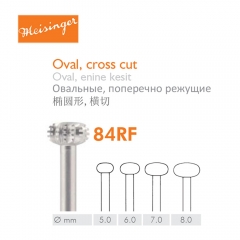 Meisinger® Steel Cutter Oval-Cross Cut | 84RF