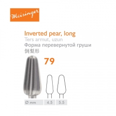 Meisinger® Steel Cutter Inverted Pear-Long | 79#