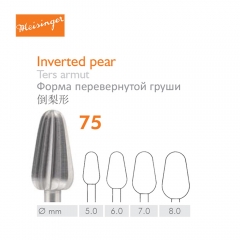 Meisinger® Steel Cutter Inverted Pear | 75#
