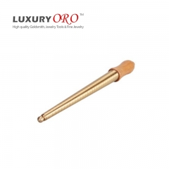 Brass Ring Stick With Wood Handle-HK 1-33