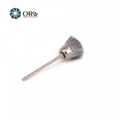 ORO® Miniature Polishing Cup Brush-Stainless Steel Wire