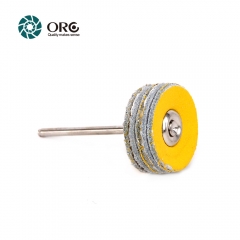 ORO® Miniature Cowhide Wheel-Yellow-Hard 5-Layers 22mm