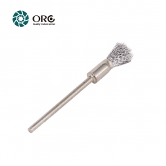 ORO® Miniature Polishing Pen Brush-Stainless Steel Wire