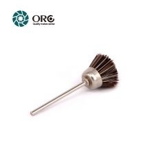 ORO® Miniature Polishing Cup Brush-Grey Horse Hair