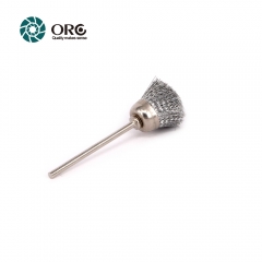 ORO® Miniature Polishing Cup Brush-Steel Wire