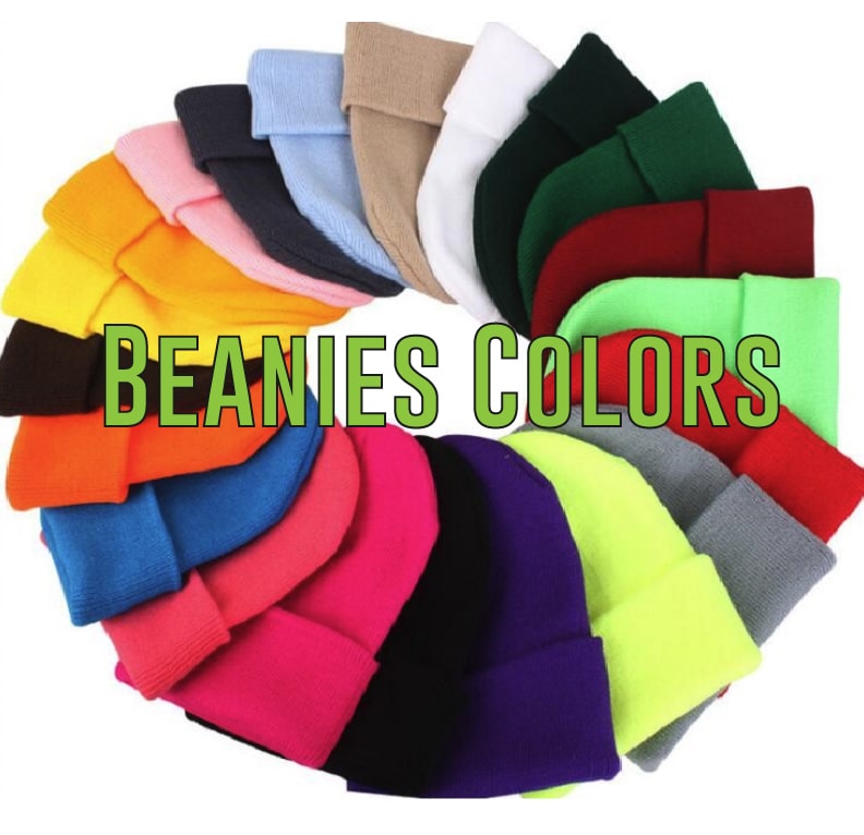 What beanie colors could I choose in Igingle?
