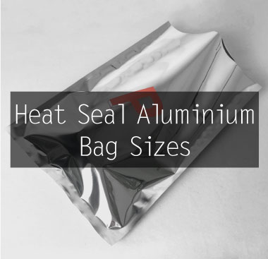 How many heat seal Aluminium bag sizes could choose in Igingle ?
