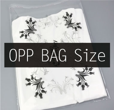 What's the OPP BAG size ?  Clear cello bags size