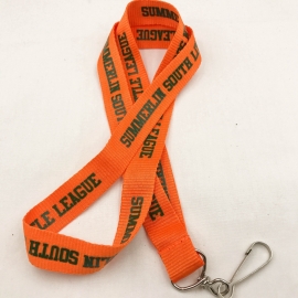 Custom silk screen printing lanyard