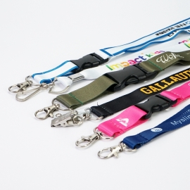 Custom sublimation lanyards