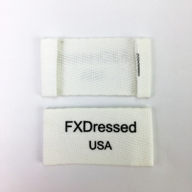 Custom cotton label