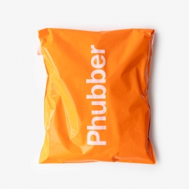 Custom Orange Poly Mailers