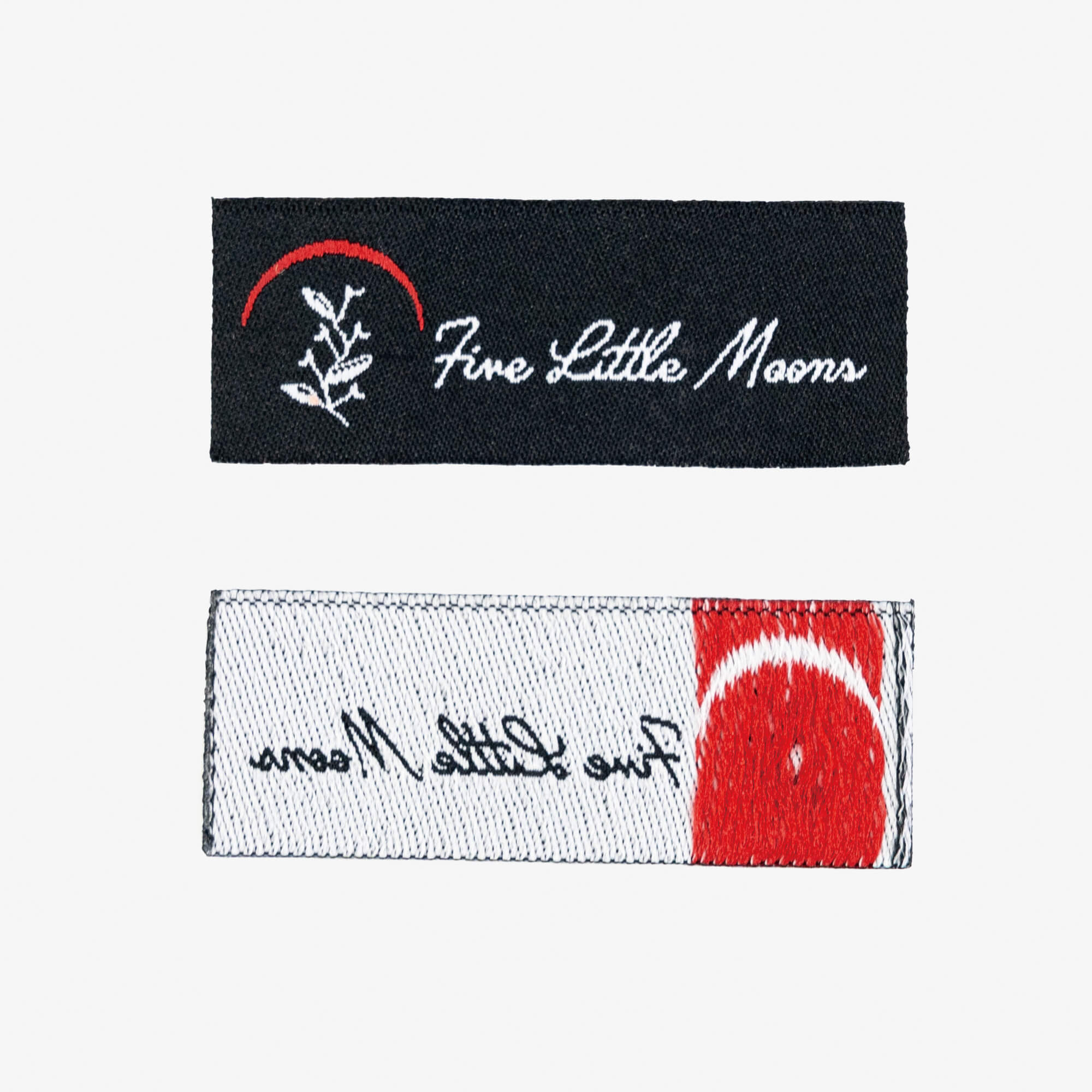 Custom Straight Cut Woven Labels