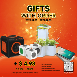 Gifts with Order For Order Over $5000