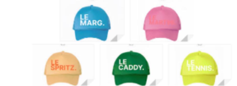 foam truckers + swing tags Mike Alce