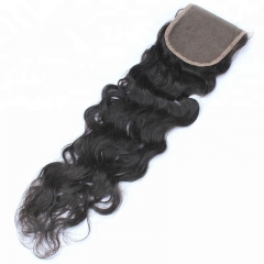 Hitrust 9A, 11A Grade Lace Closure for Natural wave- Virgin Human hair - Natural Black