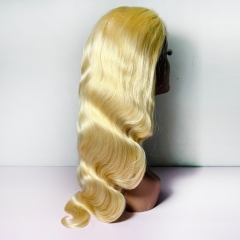 YA+ Blonde 613 Color 5x5 Lace Glueless Closure Lace Bodywave Wig