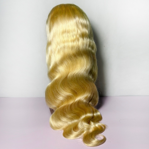 YA+ Blonde13x4 Transparent Body Wave Frontal Wig