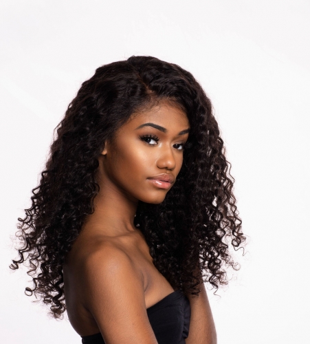 Deep Wave Glueless 5x5 Closure Undetectable Lace Wig | Real HD Lace