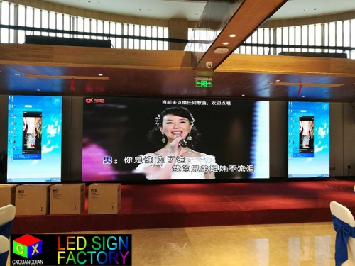 576x576mm P3 indoor full Color led video wall led large-screen display
