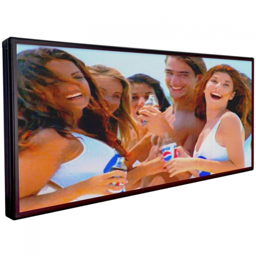 P6 Programmable LED Sign 71" x 33" For Outdoor With Waterproof IP45 LED Display Screen WiFi+USB LED Scrolling Message Board