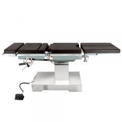 Electronic surgical equipment operation table for operation room