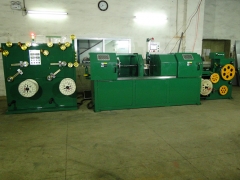 aluminum foil and polyester taping and sealing machine for TWINAX cable