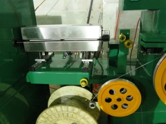 aluminum foil and polyester taping and sealing machine for TWINAX cable