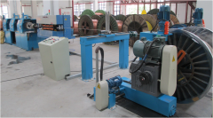 big size horizontal mica tape wrapping machine for fire-resistant cable