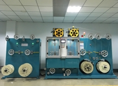 vertical mica tape wrapping machine for fire resis...