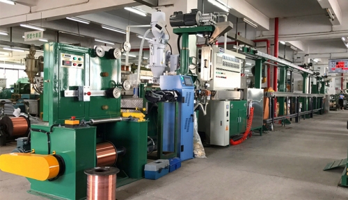 skin-foam chemical foaming extrusion line 40+30 model