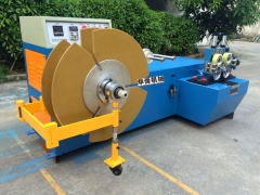 big size semi-automatic cable coiling machine