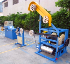 small size semi-automatic cable coiling machine