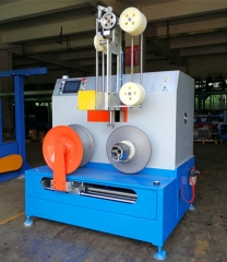 PLC Lan cable cross cable coiling machine
