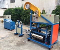 small size semi-automatic cable coiling machine