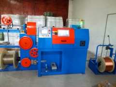 small size horizontal mica tape wrapping machine for fire resistant cable